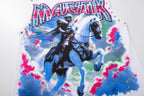 MAJESTIK Horse Rider Rhinestone Sleeveless T-Shirt ¡ª detail