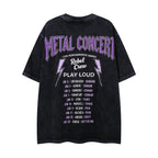 MAJESTIK Washed Rhinestone Graphic T-Shirt ¡ª back