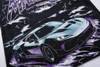 MAJESTIK Washed Rhinestone Graphic T-Shirt ¡ª detail