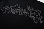 MAJESTIK Rhinestone Distressed Graphic T-Shirt ¡ª detail