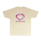 Gallery Dept T Shirt Retro Printed Loose Short-Sleeved Shirt
