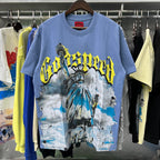 Godspeed T-shirts Free Muse Printed Cotton Casual Short Sleeves Men and Women