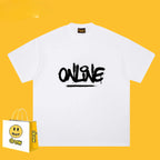 Drew T-shirts Cotton Short Sleeve Fashion Brand Printing