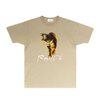 Rhude T-shirts Printed Trendy Pure Cotton