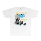 Rhude T-shirts Printed Trendy Pure Cotton