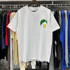 Rhude T-shirts Sunset Classic Print Cotton Casual Short Sleeve Men and Women