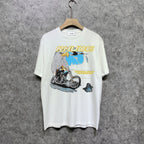 Rhude T-shirts Printed Trendy Pure Cotton