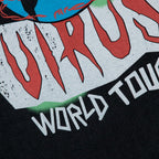 Gallery Dept T-shitrs Men's Retro Graffiti Printing Short Sleeve