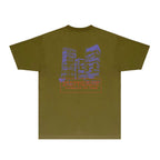Gallery Dept T Shirt Retro Printed Loose Short-Sleeved Shirt