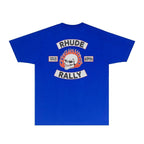 Rhude T-shirts Printed Trendy Pure Cotton