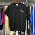 Rhude T-shirts World Map Printed Cotton Casual Short Sleeves Men and Women