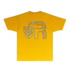 Rhude T-shirts Printed Trendy Pure Cotton