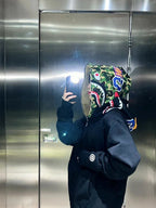 Bathing Ape Hoodie Camouflage Cardigan Men's and Women's Sweater Hoodie Coat