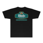 Rhude T-shirts Printed Trendy Pure Cotton
