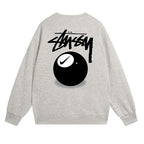 Stussy Sweatshirts Crew Neck Fleece Sweater