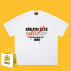 Drew T-shirts Smiley Face Short Sleeve T-shirt