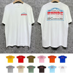 Rhude T-shirts Printed Trendy Pure Cotton