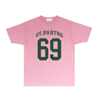 Rhude T-shirts Printed Trendy Pure Cotton