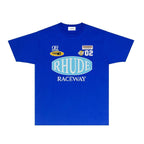 Rhude T-shirts Printed Trendy Pure Cotton