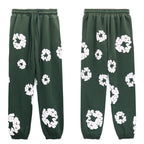 Denim Tears Outfit:Hoodie/Sweatpants (Separate Purchase Options) Loose Hooded Sweatshirt Casual Sweatpants