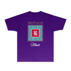 Rhude T-shirts Printed Trendy Pure Cotton