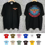 Rhude T-shirts Printed Trendy Pure Cotton